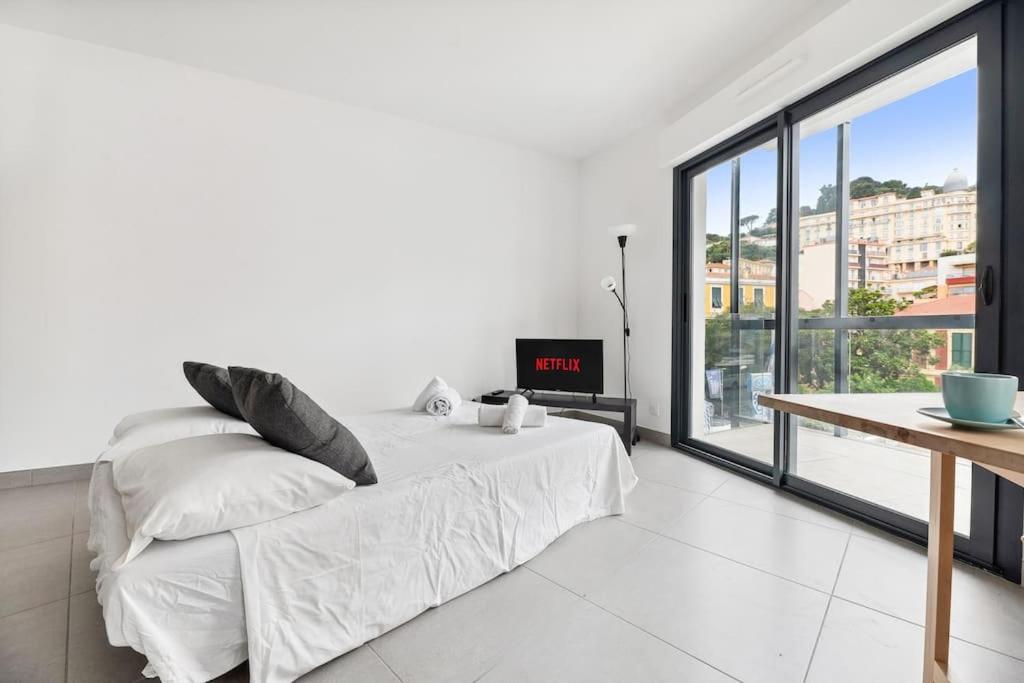 Le Cap Riviera - Centre- Parking Prive - Climatisation Menton