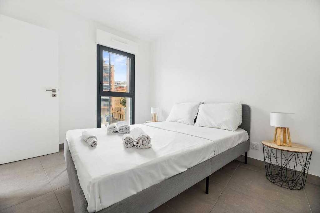 Le Cap Riviera - Centre- Parking Prive - Climatisation Appartement