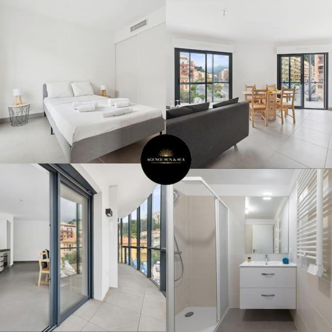 Le Cap Riviera - Centre- Parking Prive - Climatisation Appartement